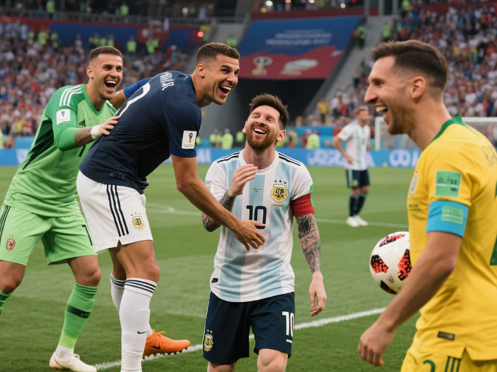 世界杯场外趣闻走红,球员花絮引发网友热议 世界杯场外趣闻走红,球员花絮引发网友热议